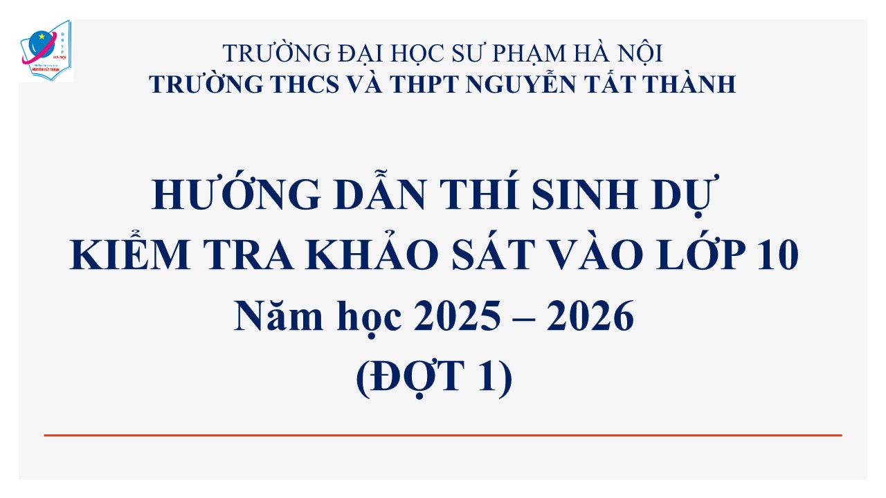 Hướng dẫn thí sinh ngoài trường dự kiểm tra Win88 ⭐ trang chủ nhà cái Win888 com uy tín số #1 vào lớp 10 năm học 2025 – 2026 (đợt 1)